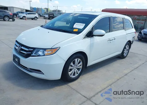 2017 Honda Odyssey Ex-L из США, поврежденный, VIN 5FNRL5H66HB021775